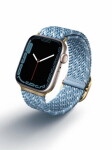 Uniq Aspen Designer Edition Braided remienok pre Apple Watch 41 amp; 40 amp; 38mm - CERULEAN BLUE (modrá) (8886463679463)