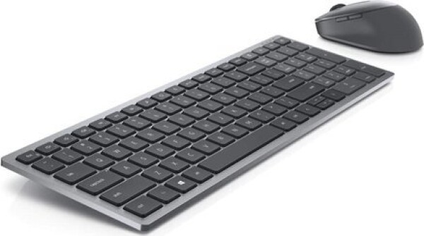 Dell Dell | Klaviatūra ir pelė | KM7120W | Klaviatūra ir pelė | Wireless | Batteries included | EN/LT | Bluetooth | Titan Gray | Belaidė jungtis