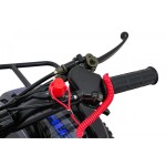Mamido Detská benzínová štvorkolka RamiGO WILDPEAK 110CC čierno-modrá