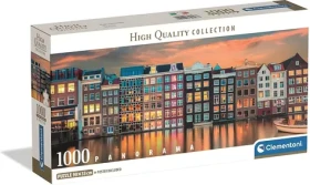 Clementoni Panoramatické puzzle Ráno v Amsterdame
