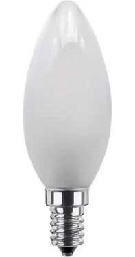 SEGULA LED Candle 3,2W matná / LED žiarovka / E14 / 270 lm / 2700 K / stmievateľná (55312)
