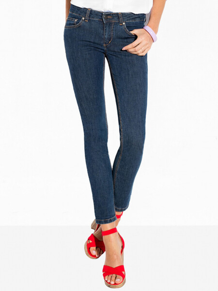 Dámske Jeans Navy Blue L`AF 34