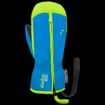 Reusch Ben Mitten Detské zimné rukavice s jedným prstom, zateplené, priedušné, tyrkysové (62/85/408/4525) III