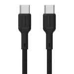 Dudao Dátový kábel L9C / USB-C / USB-C / 65W / 1 m / čierna (195956)