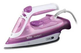 Braun FreeStyle 3 FI 3124 PU fialová / Naparovacia žehlička / 2400 W / SuperCeramic / 270 ml / 120 g/min (0127408001)