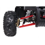 Mamido Detská benzínová štvorkolka RamiGO WILDPEAK 110CC čierno-červená