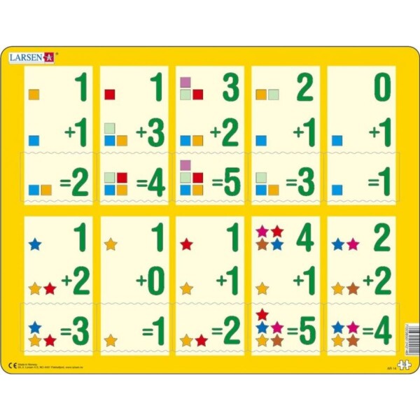 Larsen Puzzle Malé sčítání 1-5