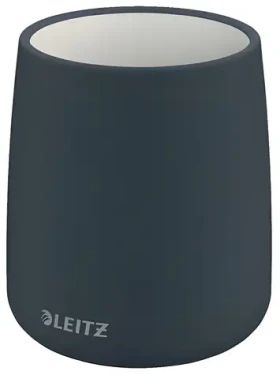 Leitz Cosy zamatová šedá / Téglik na ceruzky / Keramický / O 8,7 cm / 240 g (53290089)