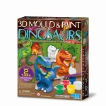 4M Výroba a maľovanie - 3D dinosaury