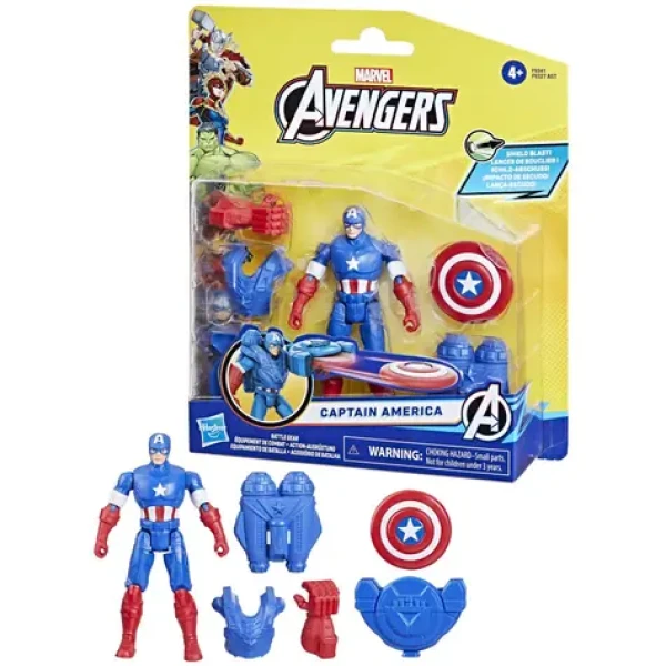 Hasbro Avengers Battle Gear Kapitán Amerika figúrka