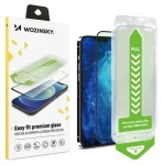 Wozinsky Premium Glass s inštalačným rámčekom čierna / Ochranné sklo / Apple iPhone 14 PLUS / 9H
