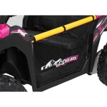 Mamido Detské elektrické autíčko Buggy UTV Speed 24V ružové
