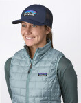 Patagonia P-6 Logo Trucker Hat New Navy