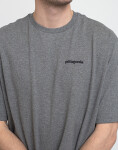 Patagonia M's P-6 Logo Responsibili-Tee® Gravel Heather L