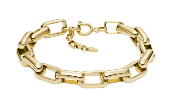 Fossil Masívny pozlátený náramok Archival Core JOF00972710