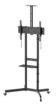 Manhattan mobilný TV stojan na kolieskach / Stojan na TV / 37-70" / nosnosť 70 kg / VESA 600x400 / výškovo nastaviteľný (462716)