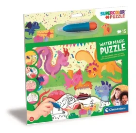 Clementoni PUZZLE s maľovaním vodou Water Magic: Dráčiky