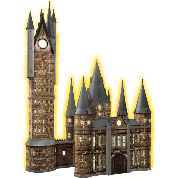 Ravensburger Harry Potter: Rokfortský hrad - Astronomická veža (Nočná edícia)