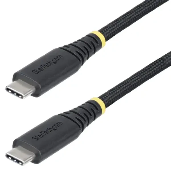 StarTech USB-C kábel 3 m 240 W čierna / Nabíjací kábel / USB-C - USB-C / PD (S2CEPR3M-USB-CABLE)