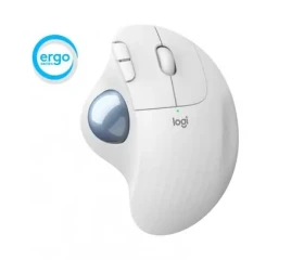 Logitech Wireless M575 ERGO svetlo-šedá / bezdrôtová myš s trackballom / Bluetooth / 1x AA (910-006438)