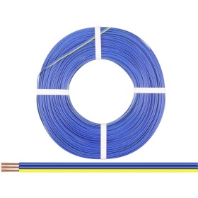 Donau Elektronik 318-223-25 opletenie / lanko 3 x 0.14 mm² + 3 x 0.14 mm² modrá, modrá, žltá 25 m; 318-223-25