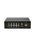 LevelOne IGP-1031 / Switch / Priemyselný / 8x GE PoE+ / 2x SFP / 240W / DIN / Neriadený (IGP-1031)