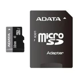 ADATA Premier Micro SDHC karta 32GB + SD adaptér / UHS-I U1 Class 10 / R: 30MB / s / W: 10MB / s (AUSDH32GUICL10-RA1)