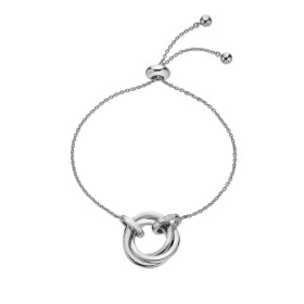 Hot Diamonds Očarujúce strieborný náramok s diamantmi Trio DL706