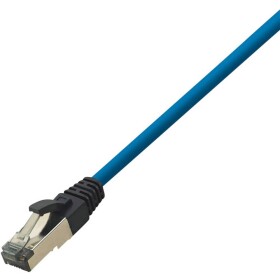 LogiLink CQ8096S RJ45 sieťové káble, prepojovacie káble CAT 8.1 S/FTP 10.00 m modrá bez halogénov 1 ks; CQ8096S