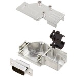 Encitech DCMR-FK-09-DMP-K 6355-0065-21 sada D-SUB kolíkové lišty 90 ° Pólov: 9 spájkovaný 1 sada; 6355-0065-21