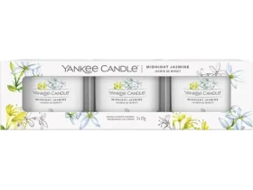 Yankee Candle Midnight Jasmine - Sada votívnych sviečok plnených v skle 3x 37g / doba horenia: až 3x 10h (5038581128283)