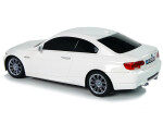 Mamido Auto na diaľkové ovládanie R/C BMW M3 1:18 so zvukom a svetlami bielej