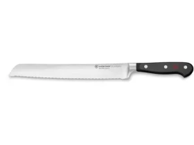WÜSTHOF Nôž na chlieb Classic / Dvojito vrúbkované ostrie / 23 cm / Kovaná oceľ (1040101123)