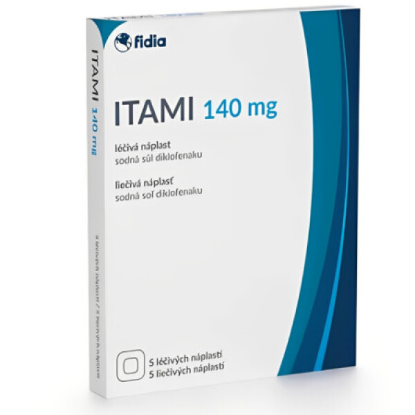 ITAMI 140 mg Liečivá náplasť 5 ks