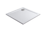 H K - THOR Sprchová vanička z liateho mramoru, štvorec, 76x76x3 cm SE-THOR-76SQ