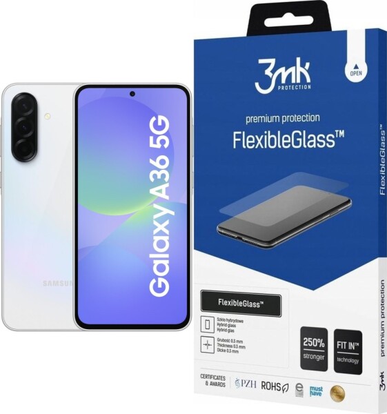 Samsung Galaxy A36 5G 6/128GB Biały (SM-A366BZABEUE) + FlexibleGlass