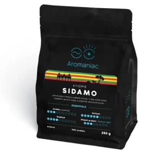 Etiópia Sidamo 250 g / Zrnková káva