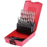 KS Tools NEW-50575 sada špirálových vrtákov do kovu, 1 ks; 3302620