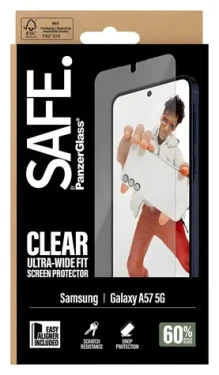 PanzerGlass SAFE UWF pre Samsung Galaxy A57 číra / Tvrdené sklo / S aplikátorom (SA11783)