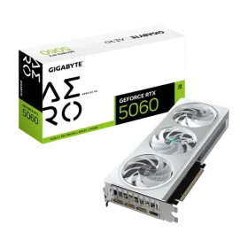 GIGABYTE GeForce RTX 5060 AERO OC 8GB / 2677MHz / 8GB GDDR7 / 128-bit / 1x HDMI + 3x DP / 500W (8) (GV-N5060AERO OC-8GD)