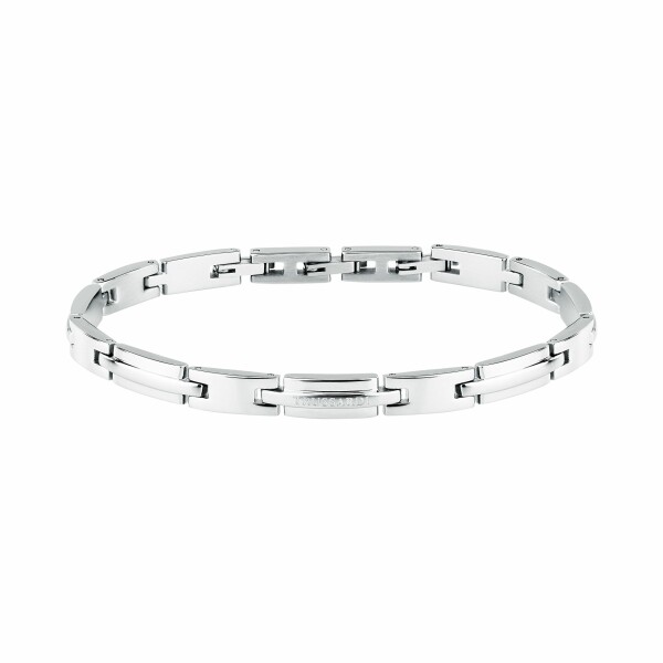 Trussardi Nadčasový pánsky náramok z ocele T-Steel TJAXV28