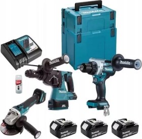 Makita Sada COMBO LI-LON 18V DGA506+DHR243+DDF486 3*5.0AH MAKPAC
