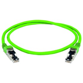 Telegärtner 100017353 RJ45 sieťové káble, prepojovacie káble CAT 5 20 m zelená s priechodkou chrániacou proti zlomeniu 1 ks; 100017353