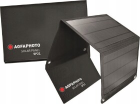 AgfaPhoto Panel Solarny Słoneczny Nabíjačka Do Agfaphoto 100pro Oraz Inne Dc 18v 2.1a / Usb 5v 2.4a