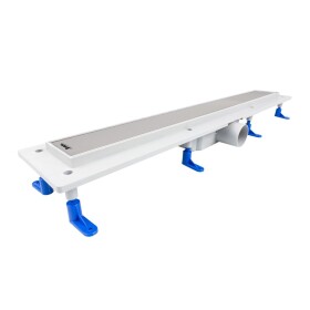 HOPA - Odtokový žľab STANDARDline NEREZ 2v1 (vloženie dlažby) - Rozmer A - 70 cm, Variant roštu - Klasszik OLPZLABST69K