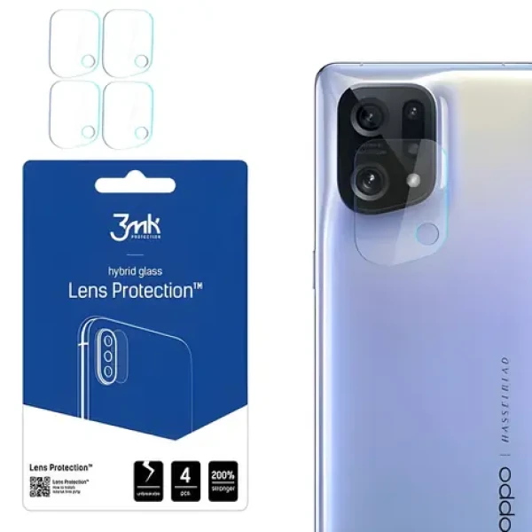 3mk Lens Protection / Sklo na fotoaparát / Oppo Find X5 / hybridný / 4 ks