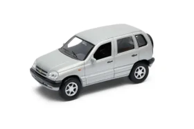 Welly Chevrolet Niva 1:34 strieborná