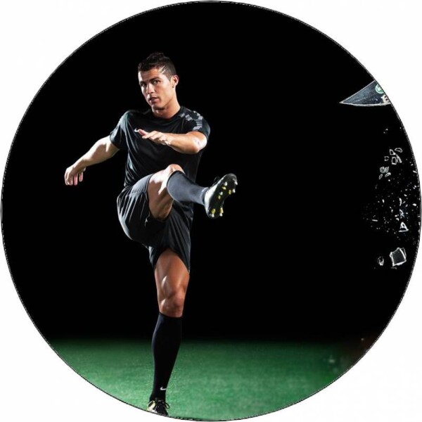 Jedlý papier Cristiano Ronaldo výkop 19,5 cm - Pictu Hap - Pictu Hap