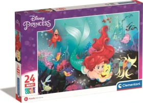 Clementoni PUZZLE Disney princeznej: Malá morská víla MAXI