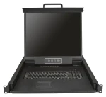 19" StarTech Rackmount KVM konzola / KVM konzola / LCD 1280x1024 / 8 portov / 1U (RKCONS1908K)